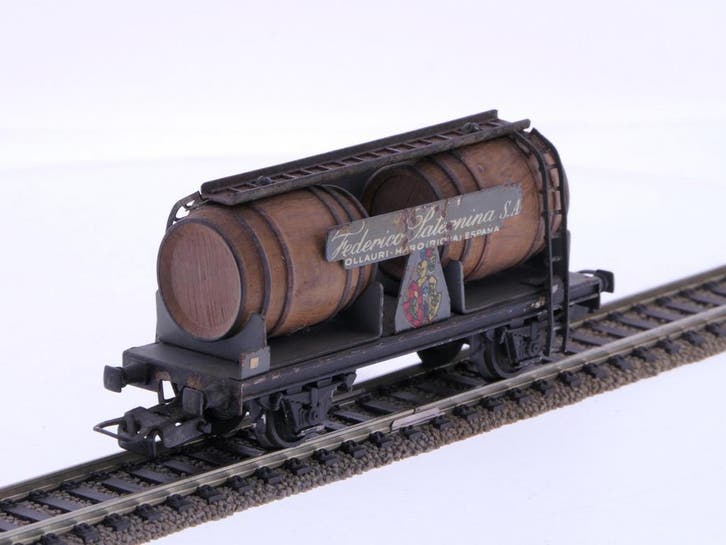 Schaal H0 Electrotren 808-1 ketelwagen van de RENFE #6647, Hobby & Loisirs créatifs, Trains miniatures | HO, Enlèvement ou Envoi