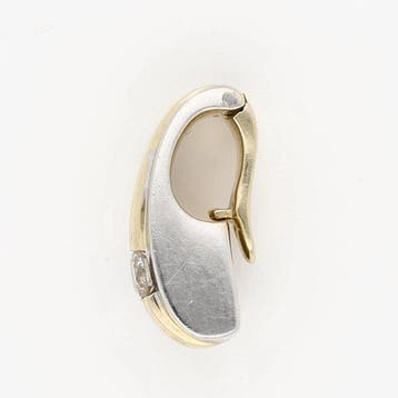 Pendentif - 18 carats Or jaune, Or blanc Diamant (Naturelle)