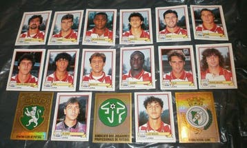 1994/2007 Panini - Futebol Portugal - 132 different stickers, Collections