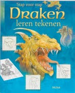 Stap voor stap draken leren tekenen / Fantasy art Follenn, Verzenden, Zo goed als nieuw, Follenn