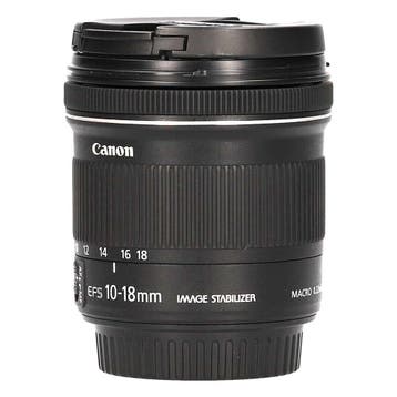 Canon EF-S 10-18mm f/4.5-5.6 IS STM met garantie, Ophalen of Verzenden