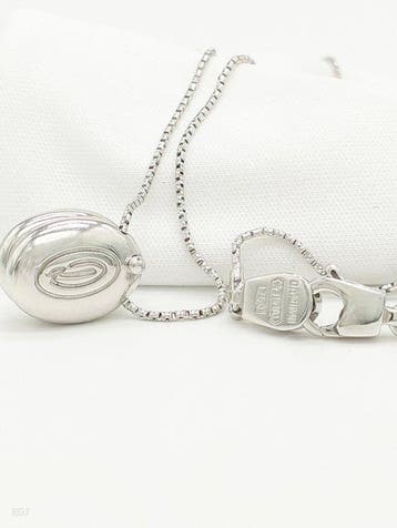 Damiani - Halsketting - 18 karaat Witgoud Diamant, Handtassen en Accessoires, Kettingen, Nieuw