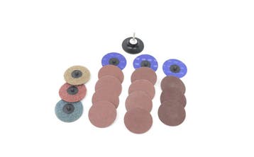 TM 18 Delige 75 mm Schuur en Cleanset met 6 mm Houder, Verzenden, Nieuw
