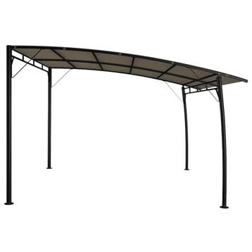 vidaXL Zonneluifel 3x3x2,55 m taupe, Verzenden, Nieuw
