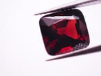 1 pcs Rood Spinel - 4,10 ct - Lotus Gemology, Nieuw
