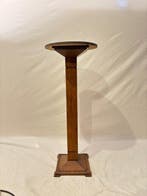 Plantentafel - Antieke amsterdamse Schooll piedestal (Jaren, Antiek en Kunst, Curiosa en Brocante