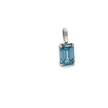 Zonder minimumprijs - Hanger - 14 karaat Witgoud - 1.06ct., Handtassen en Accessoires