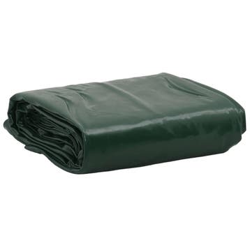 vidaXL Zeil 650g / m² Groen 5 x 5 m Canvas met PVC-coating, Verzenden