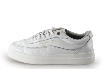 Tommy Hilfiger Sneakers in maat 39 Wit, Kleding | Dames, Verzenden, Wit, Zo goed als nieuw, Sneakers