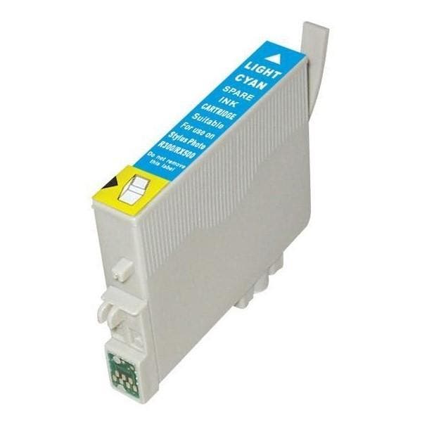 Huis-Merk  EPSON T0805 Foto Cyaan 14ml 247Print, Informatique & Logiciels, Fournitures d'imprimante, Envoi