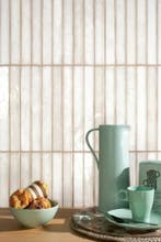 Wandtegel Cifre Brick Raku Beige Mozaiektegel 35x35, Ophalen of Verzenden, Wandtegels
