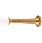 Deurstopper wandmontage 80 mm messing antiek, Nieuw