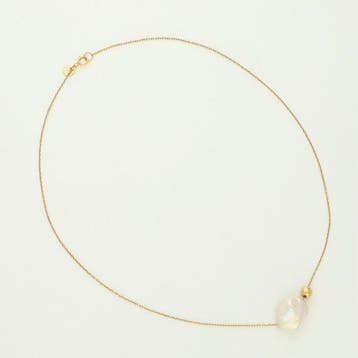 Collier - 18 carats Or jaune - perle baroque, Bijoux, Sacs & Beauté