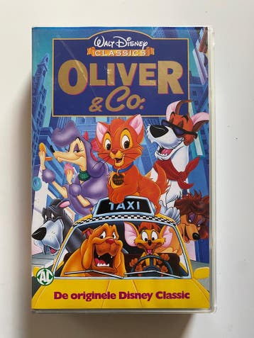 OLIVER & CO (VHS), Cd's en Dvd's, Gebruikt