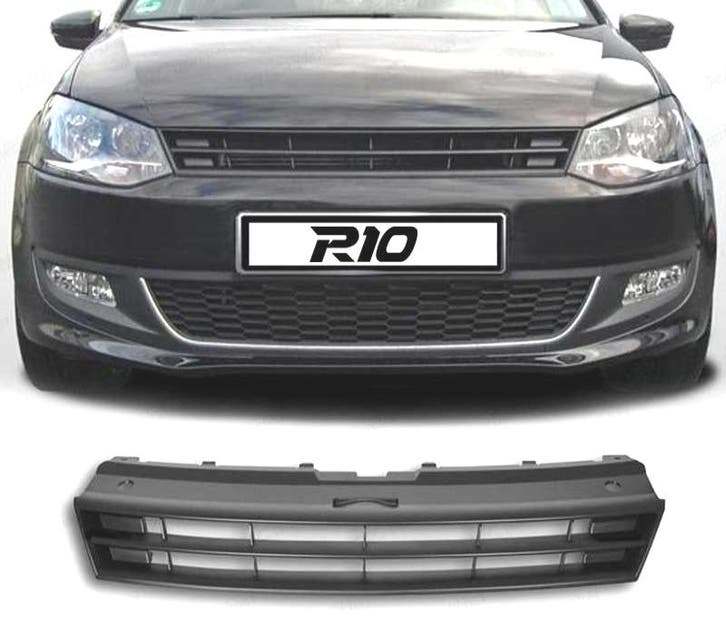 CALANDRE VOLKSWAGEN VW POLO 6R 09-14 NOIR, Autos : Pièces & Accessoires, Carrosserie & Tôlerie, Envoi