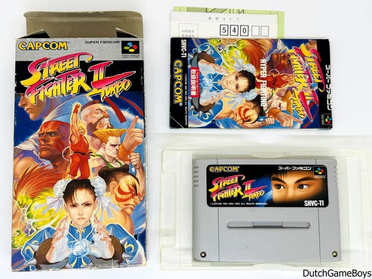 Super Famicom - Street Fighter II - Turbo, Consoles de jeu & Jeux vidéo, Jeux | Nintendo Super NES, Envoi