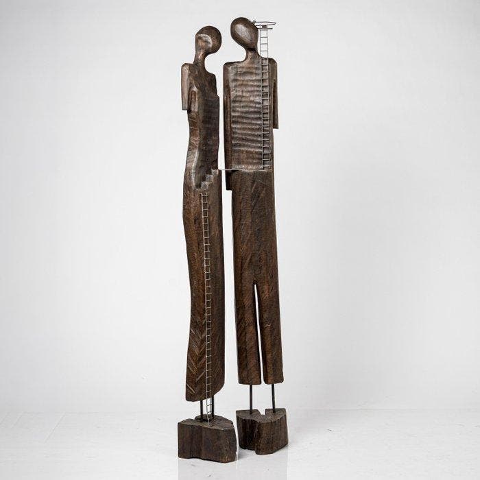 Karol Dusza (XX-XXI) - LARGE „Connected” 2 LARGE 161cm, Antiek en Kunst, Kunst | Designobjecten