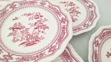 Masons - Tafelservies voor 6 (6) - Manchu - Keramiek