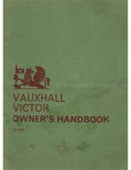 1964 VAUXHALL VICTOR INSTRUCTIEBOEKJE ENGELS