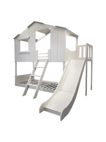 Bedhuisje kinderbed | Grenen/MDF | Premium | OP=OP, Ophalen of Verzenden, Stapelbed