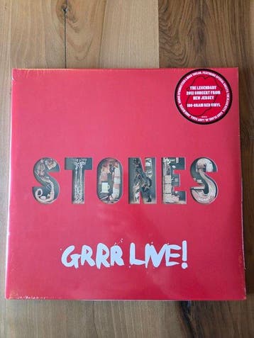 De Rolling Stones, Grrr Live! - Red records - 3 x LP album