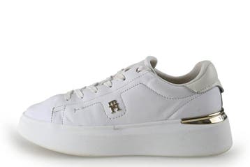 Tommy Hilfiger Sneakers in maat 39 Wit, Verzenden, Wit, Zo goed als nieuw, Sneakers
