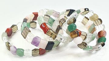 5 Bracelets Sept Chakras - Minéraux de première qualité -