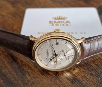 Montres EMKA S.A. Geneve - ETA 2892A2 Soprod 9035 - Reserve