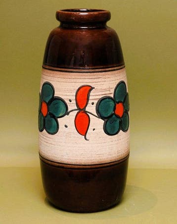Scheurich 284-47 en Bay 71 25, West Germany - Flowerpower