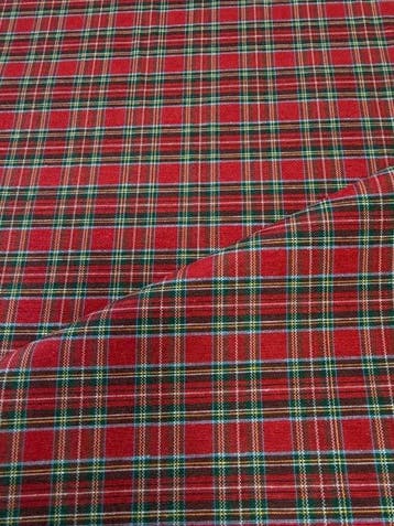 1788Verfijnd tartan, uitgevoerd in dubbele draad,