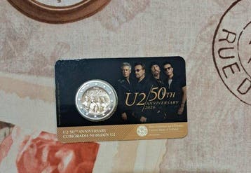 Ierland. 2 Euro 2026 U2 (Zonder minimumprijs), Postzegels en Munten