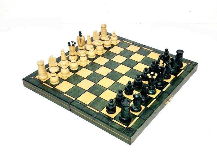 Jeu déchecs - Bois, Antiek en Kunst, Curiosa en Brocante