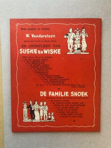 Suske en Wiske RV-10 - De stierentemmer - 1 Album -, Livres