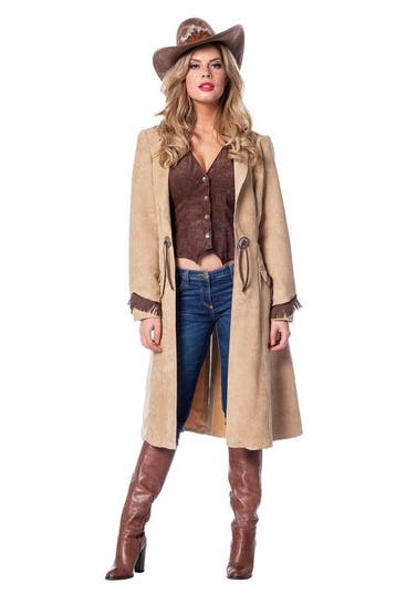 Cowboy Kostuum Dames 2 delig, Verzenden, Nieuw