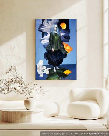 Enigma - Where the Moon Forgets Me, Antiek en Kunst