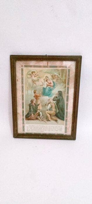 Icoon - Onze-Lieve-Vrouwe van de Voorzienigheid - Papier,