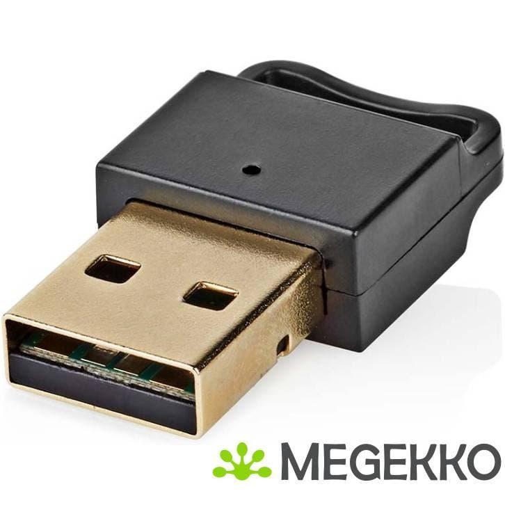 Nedis Bluetooth - Dongel | 5.0 | Bluetooth / USB | 20 m, Computers en Software, USB Sticks, Nieuw, Verzenden