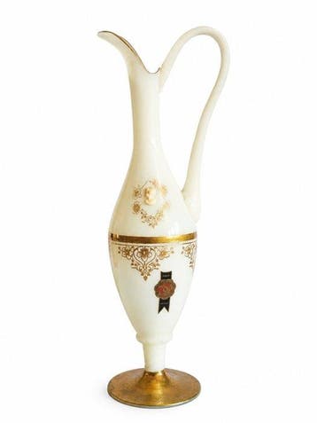 Cristalleria La Toscana - Vaas (2) - Vidro Opaline -