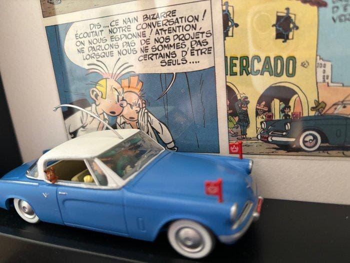 Studio Delu. (1976) - Spirou & Fantasio – 3D Comic Art, Antiquités & Art, Art | Objets design