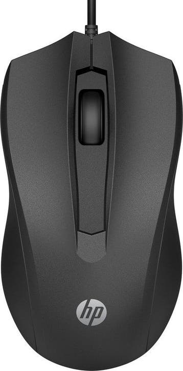 Bedrade Muis HP 100 - Zwart (Toetsenborden en muizen), Computers en Software, Muizen, Verzenden, Nieuw