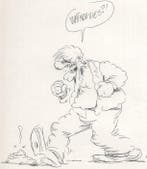 Schreurs, Eric Schreurz - 1 Original drawing - Joop