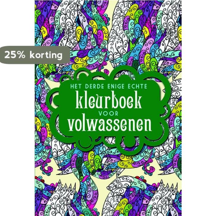 Het derde enige echte kleurboek voor volwassenen, Boeken, Stripverhalen, Gelezen, Verzenden