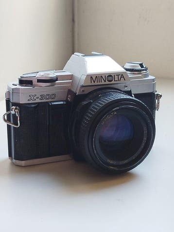 Minolta X-300 + MD 1,7/50mm | Analoge camera, Audio, Tv en Foto, Nieuw