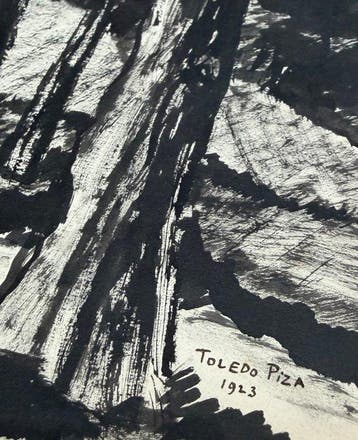 Toledo Piza (1887-1945) - Paysage, Antiquités & Art