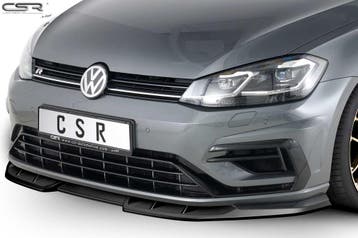 Voorspoiler | Cupspoilerlip voor VW Golf 7 R CSL373-K, Verzenden