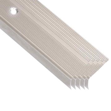 vidaXL Trapneuzen L-vormig 5 st 100 cm aluminium, Verzenden, Nieuw