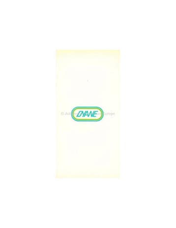 1967 CITROEN DYANE BROCHURE DUITS, Ophalen of Verzenden, Nieuw