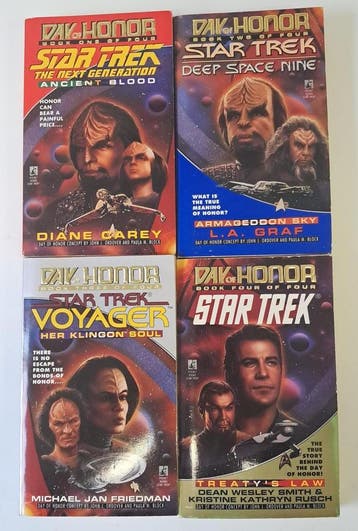 Star Trek The Next Generation Day Of Honor Compleet 1 - 4 (P, Verzenden, Nieuw