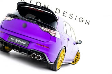 Rear Side splitter V.4 voor Volkswagen Golf 8 R / 8.5 R, Ophalen of Verzenden