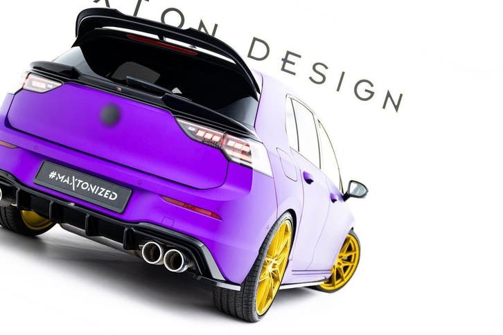 Rear Side splitter V.4 voor Volkswagen Golf 8 R / 8.5 R, Auto diversen, Tuning en Styling, Ophalen of Verzenden